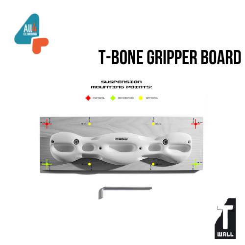 T- Bone gripper board | Tabla de entrenamiento